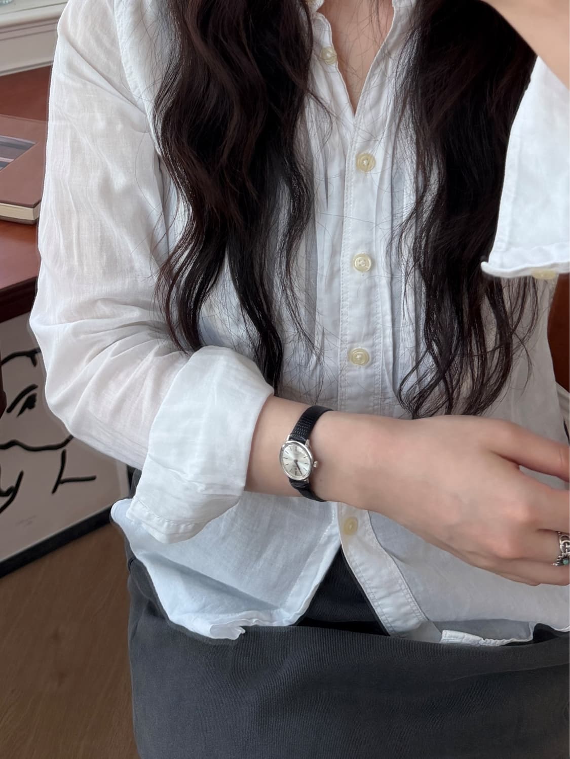 [Omega] De Ville Silver watch 상품이미지3