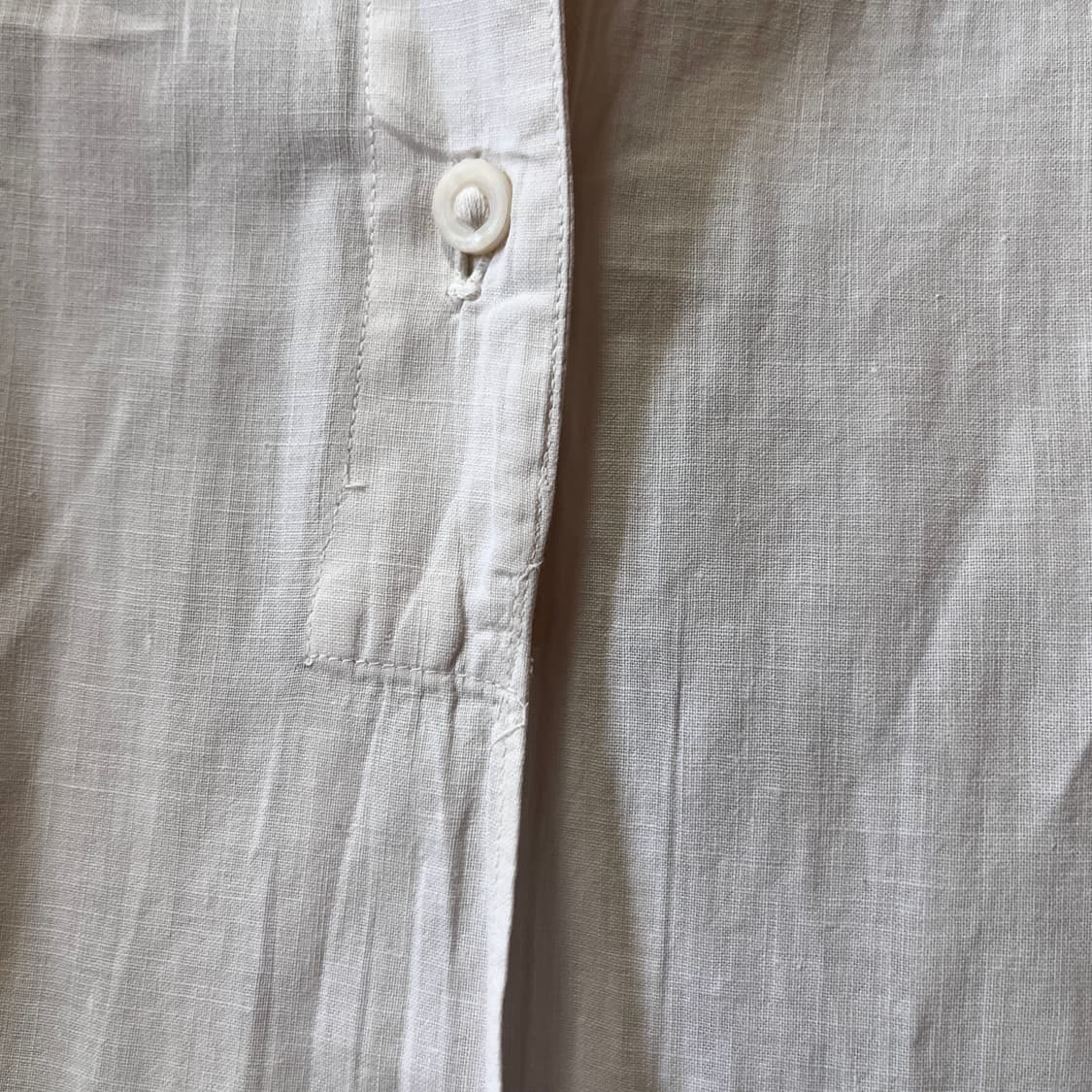 1910s Arrow 오리지널 빈티지 풀오버 드레스 셔츠 상품이미지9