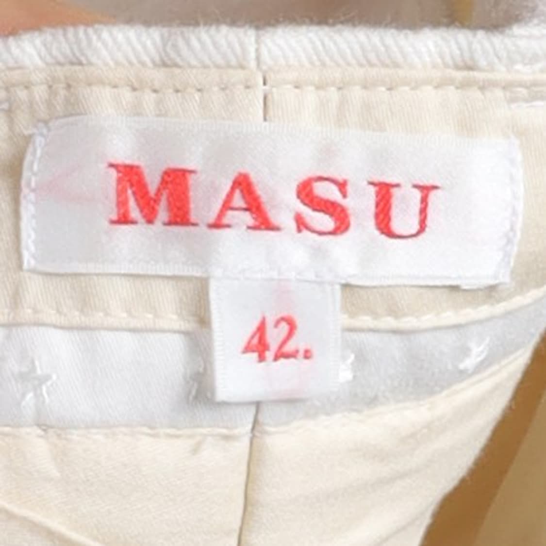 마수 Masu Embroidery Western Trousers 
 
 상품이미지9