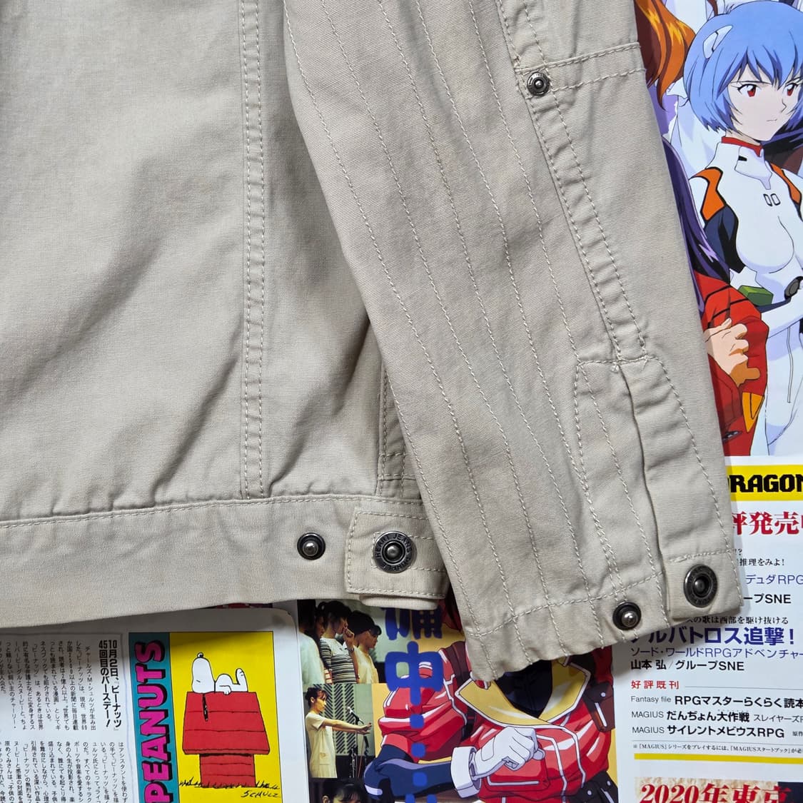 베이지 멀티포켓 밀리터리 코튼 자켓 상품이미지9