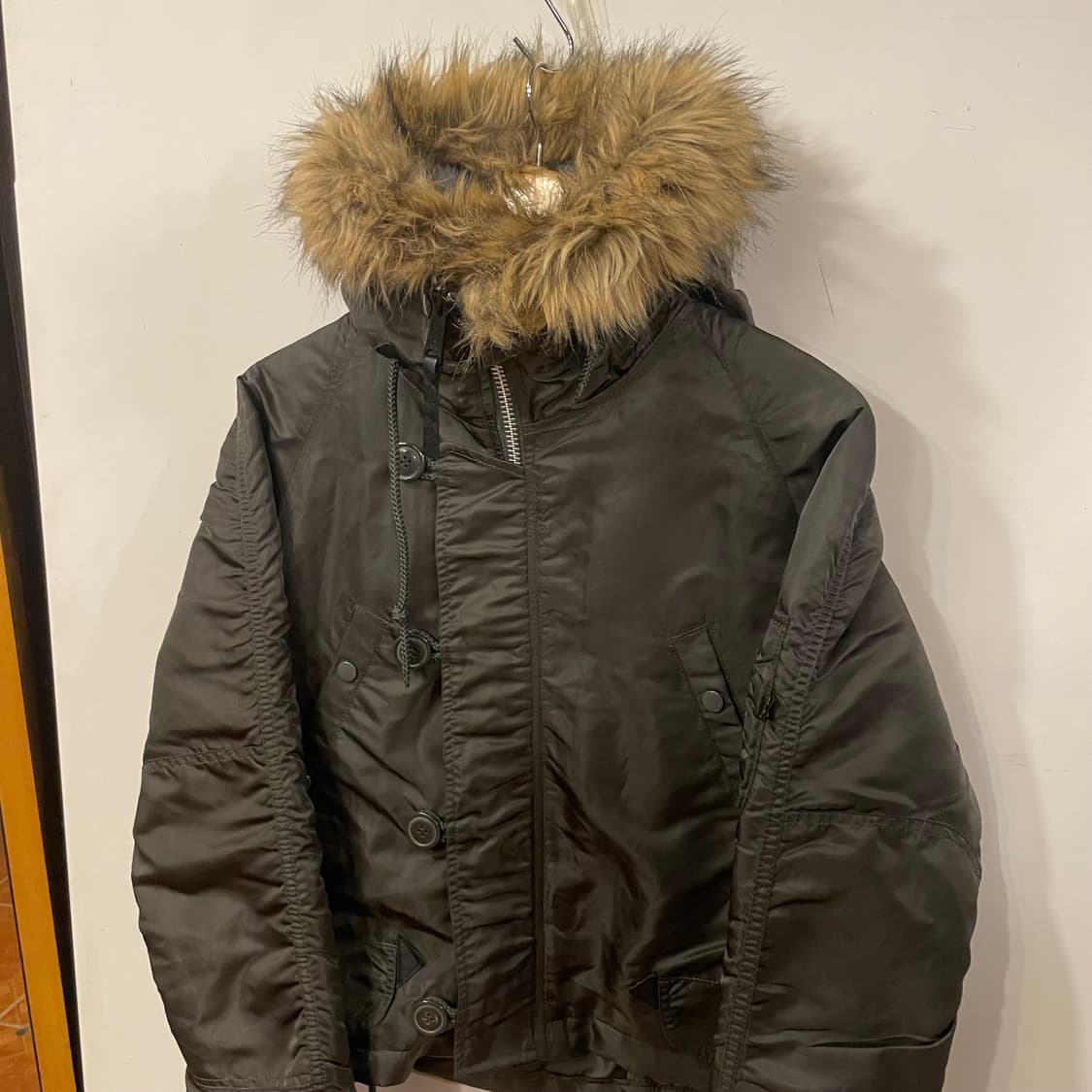 알파인더스트리 리메이크 크롭봄버 M 상품이미지2