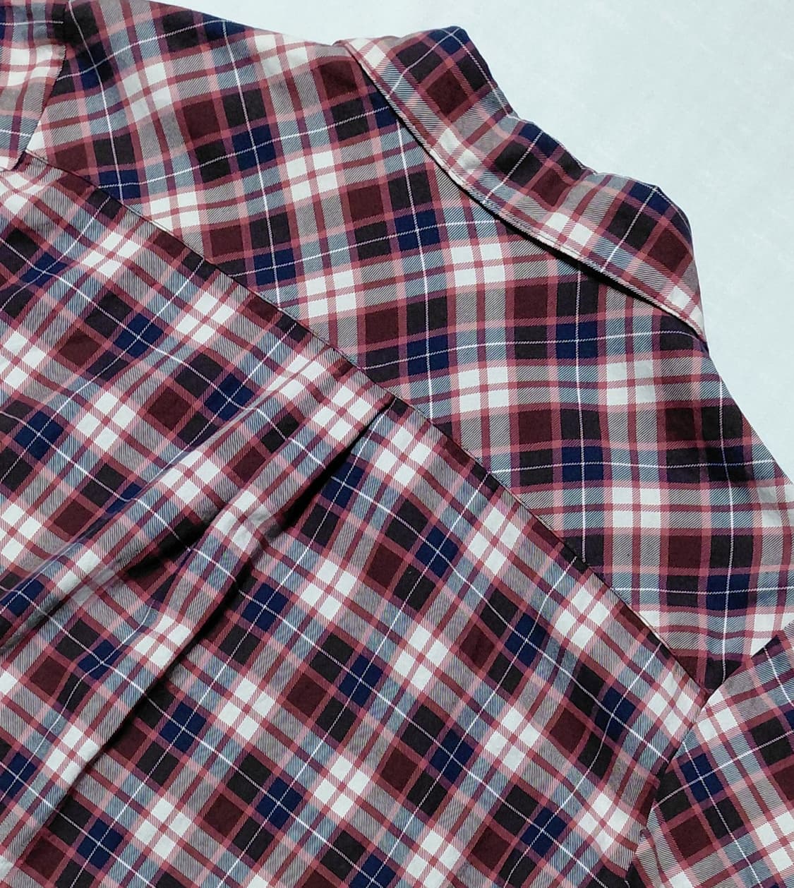 에디바우어 타탄체크 롱 셔츠 / 여성 66 (PM 사이즈) 상품이미지7