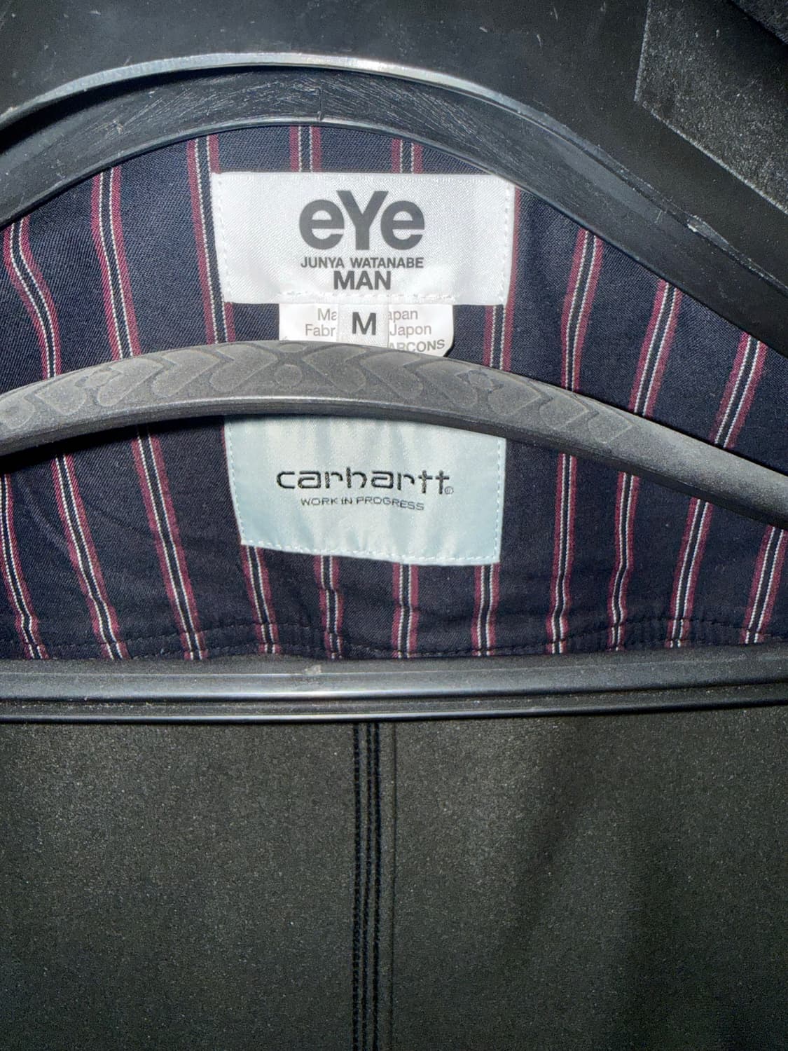 준야와타나베 칼하트 레더패치 워크자켓 상품이미지6