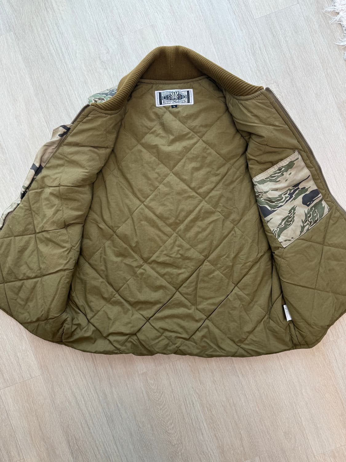 2010 F/W FUCT 퍽트 타이거 카모 베스트 L 상품이미지6