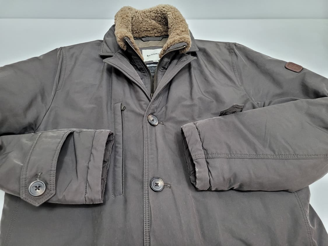 BEANPOLE 빈폴 보아 카라 구스 다운 패딩 자켓 / 남 95 브라운 상품이미지3