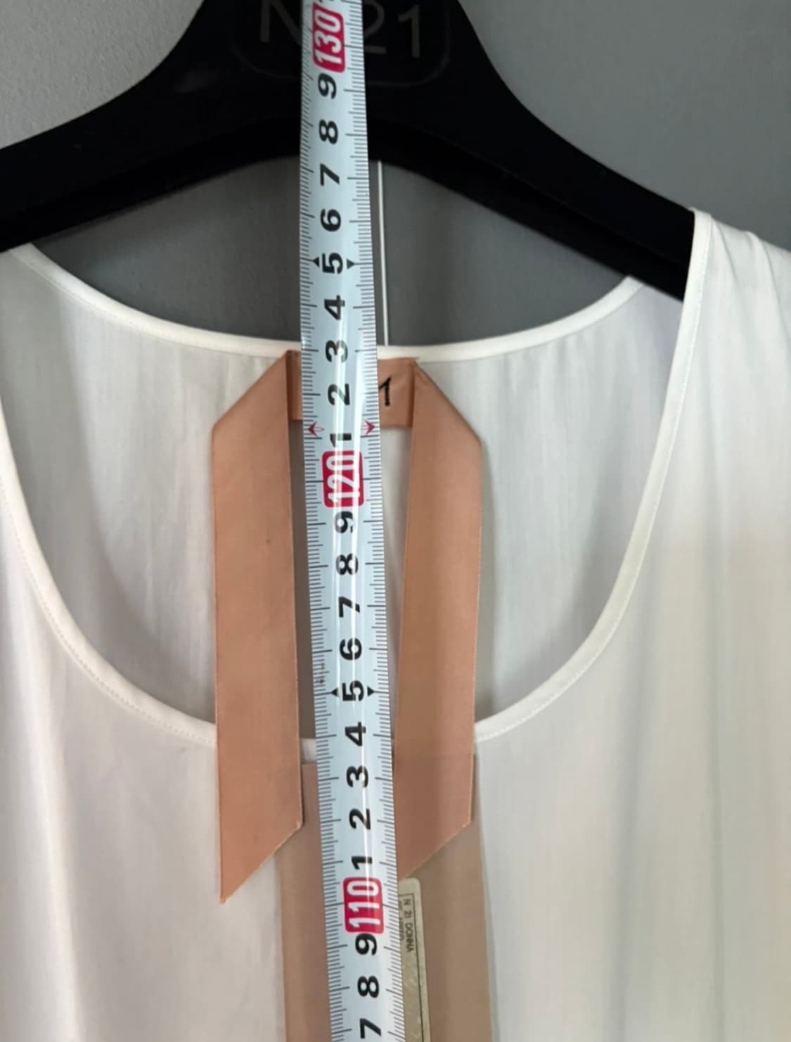 N21 여성 롱원피스 화이트 새것 40 상품이미지4