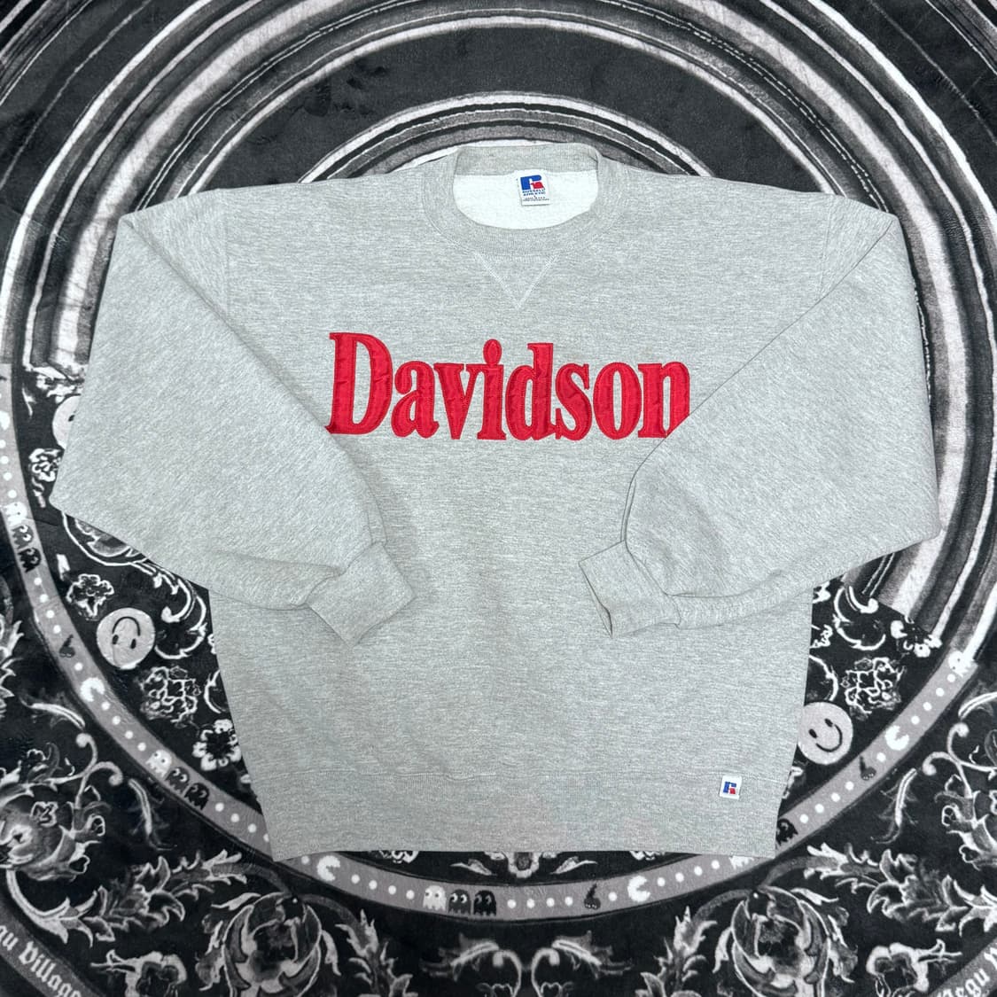 (L) 90s 빈티지 러셀 애슬레틱 그레이 맨투맨 상품이미지1