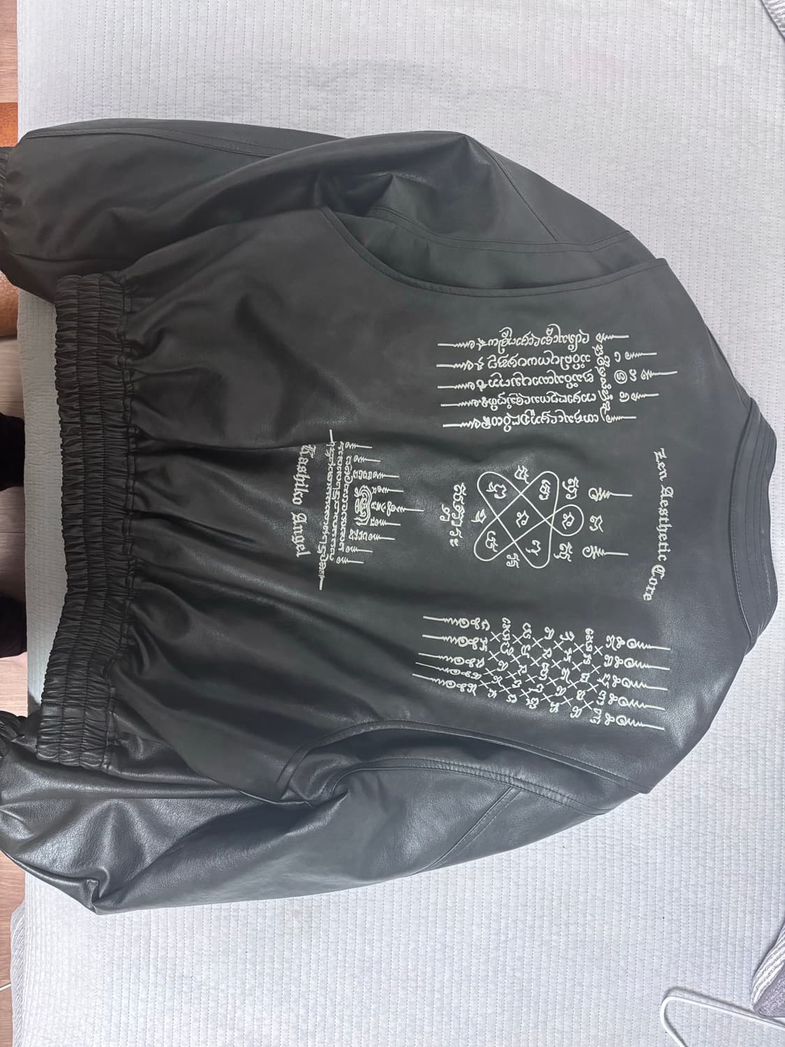 카시코 레더 자켓 상품이미지2