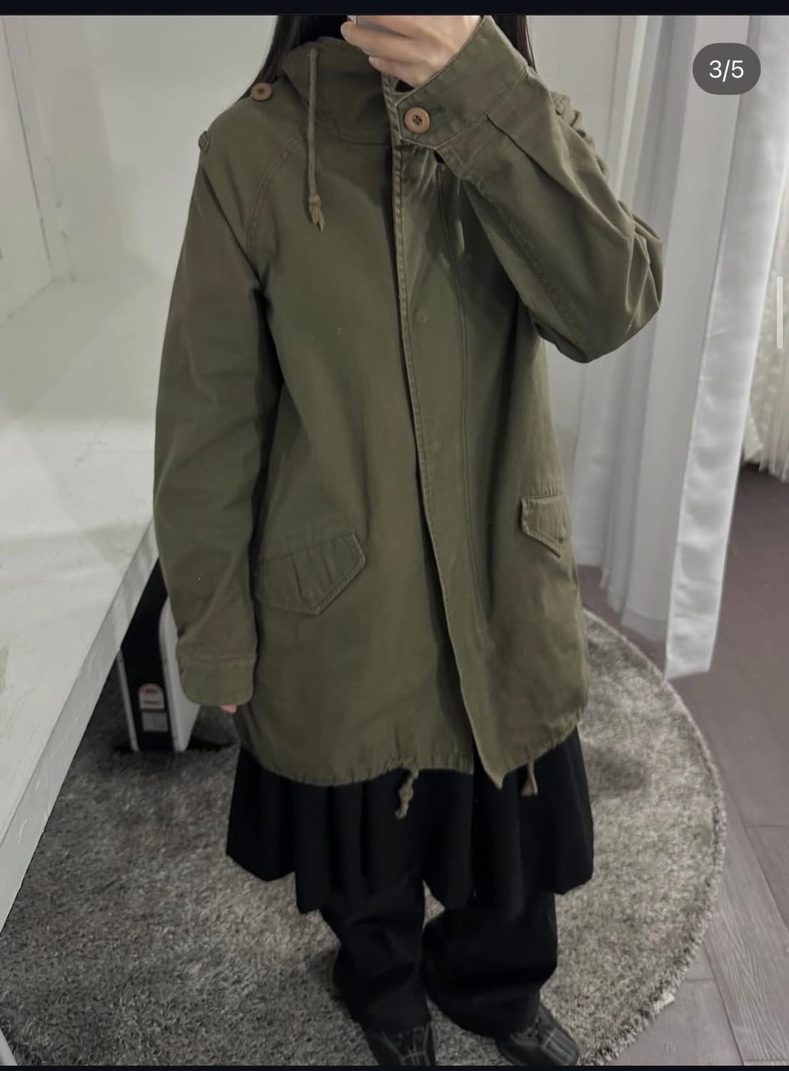 coen hood safari jacket 상품이미지2