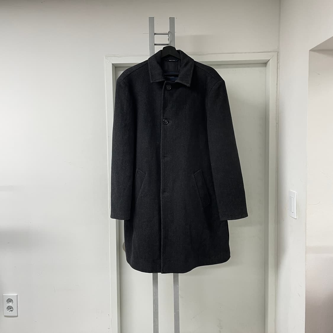 버버리 헤링본 코트 48R 상품이미지1