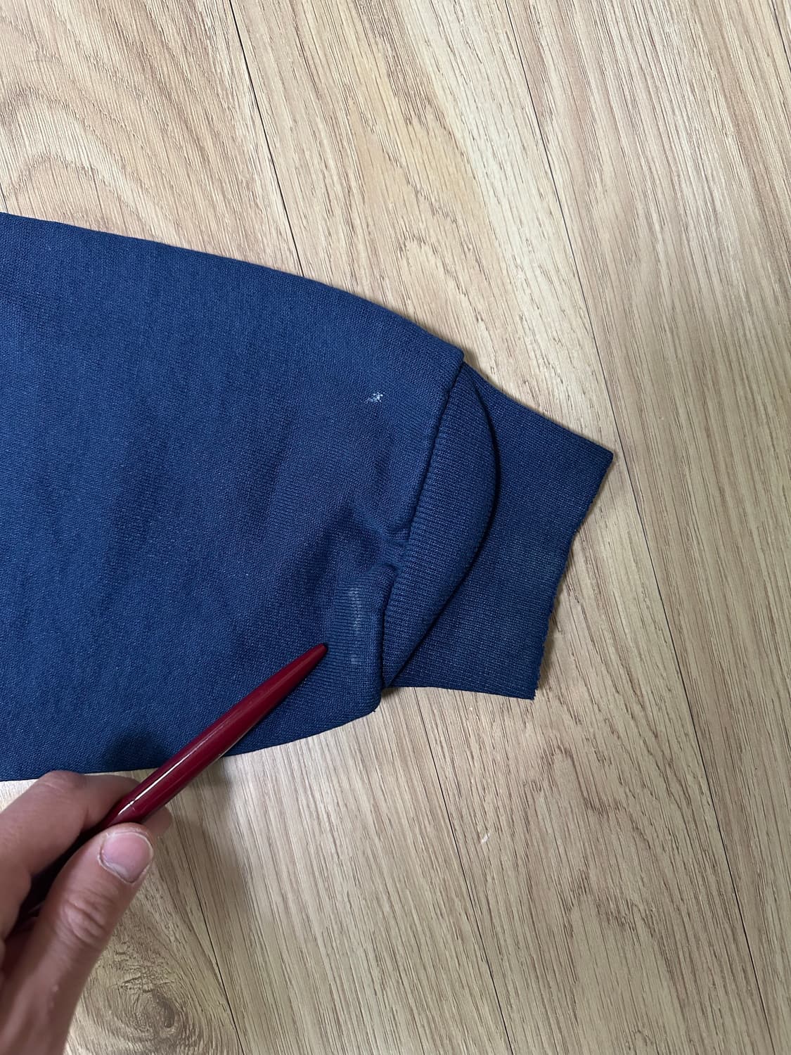 90s 빈티지 러셀 스웻셔츠 네이비 L 상품이미지9