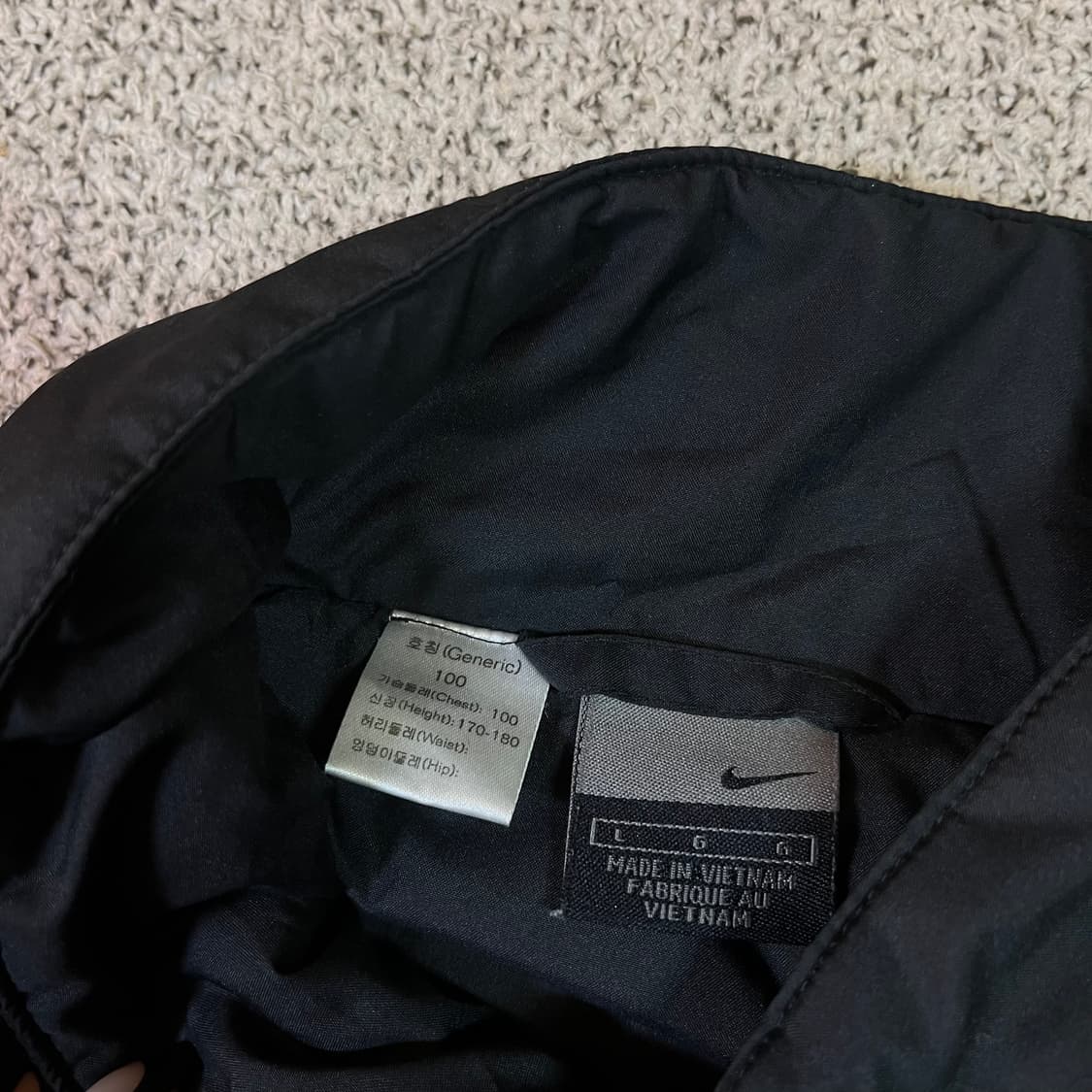 나이키 스우시 트랙 바람막이 점퍼 상품이미지4