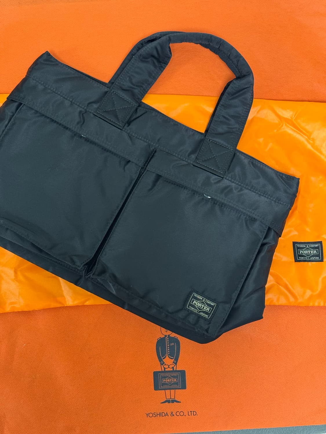 포터 탱커 뉴 토트백 블랙 상품이미지1