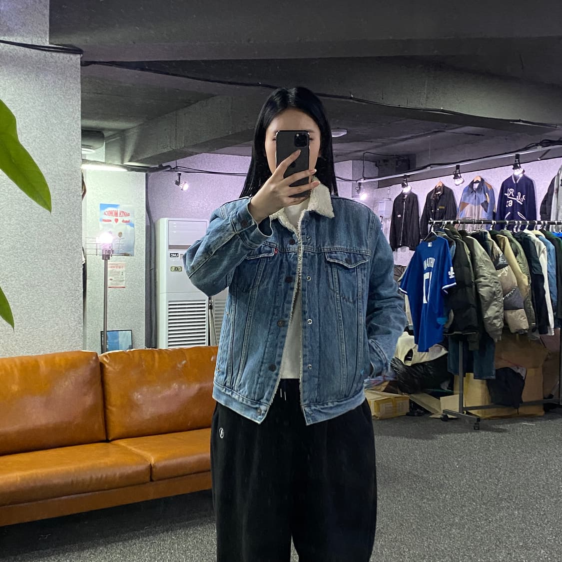 리바이스 레드 탭 양털 데님 자켓 B3098 상품이미지1