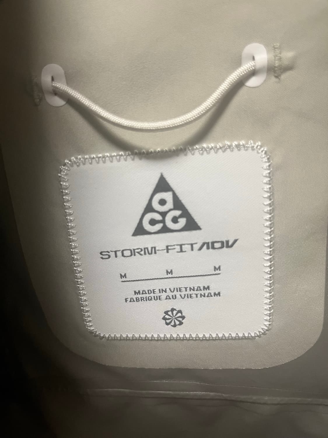 [M] 나이키 acg 스톰핏 adv 고어텍스 자켓 라이트 스톤 상품이미지6