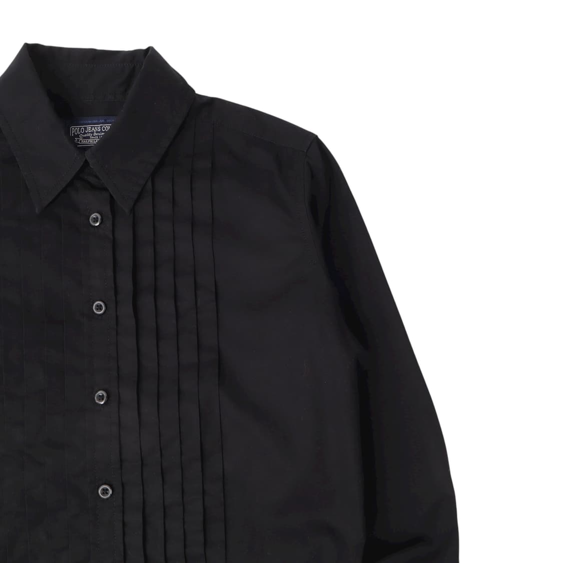 폴로진스 플리츠패널 코튼 셔츠 상품이미지3