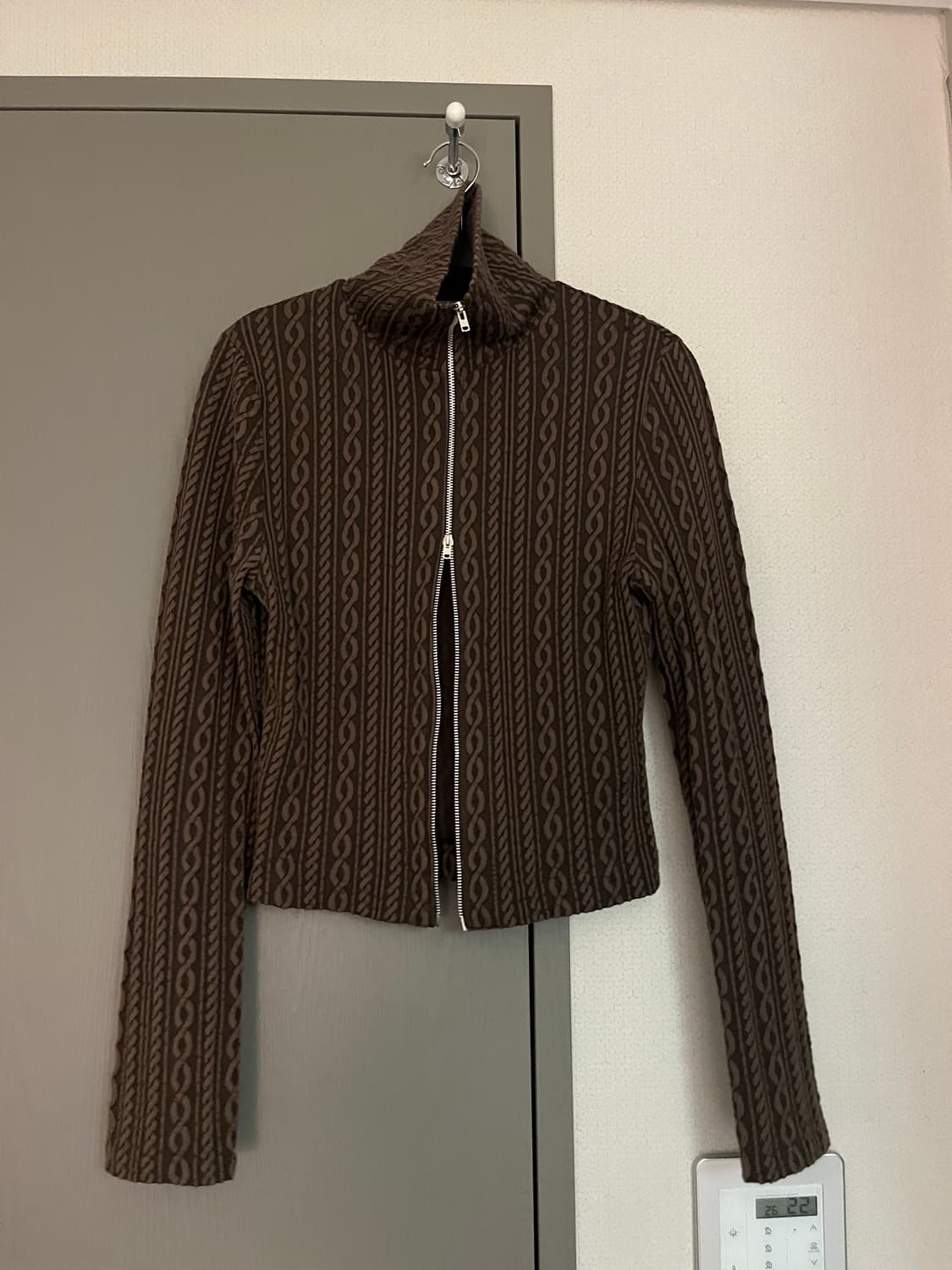 아워레가시 슈렁큰 자카드 집업 (36) 상품이미지5