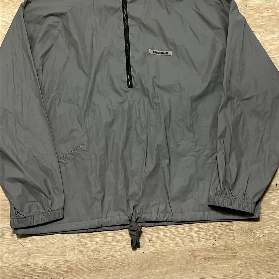 피어오브갓 에센셜 리플렉티브 반집업 바람막이 아노락 [그레이] 2XL 상품이미지3