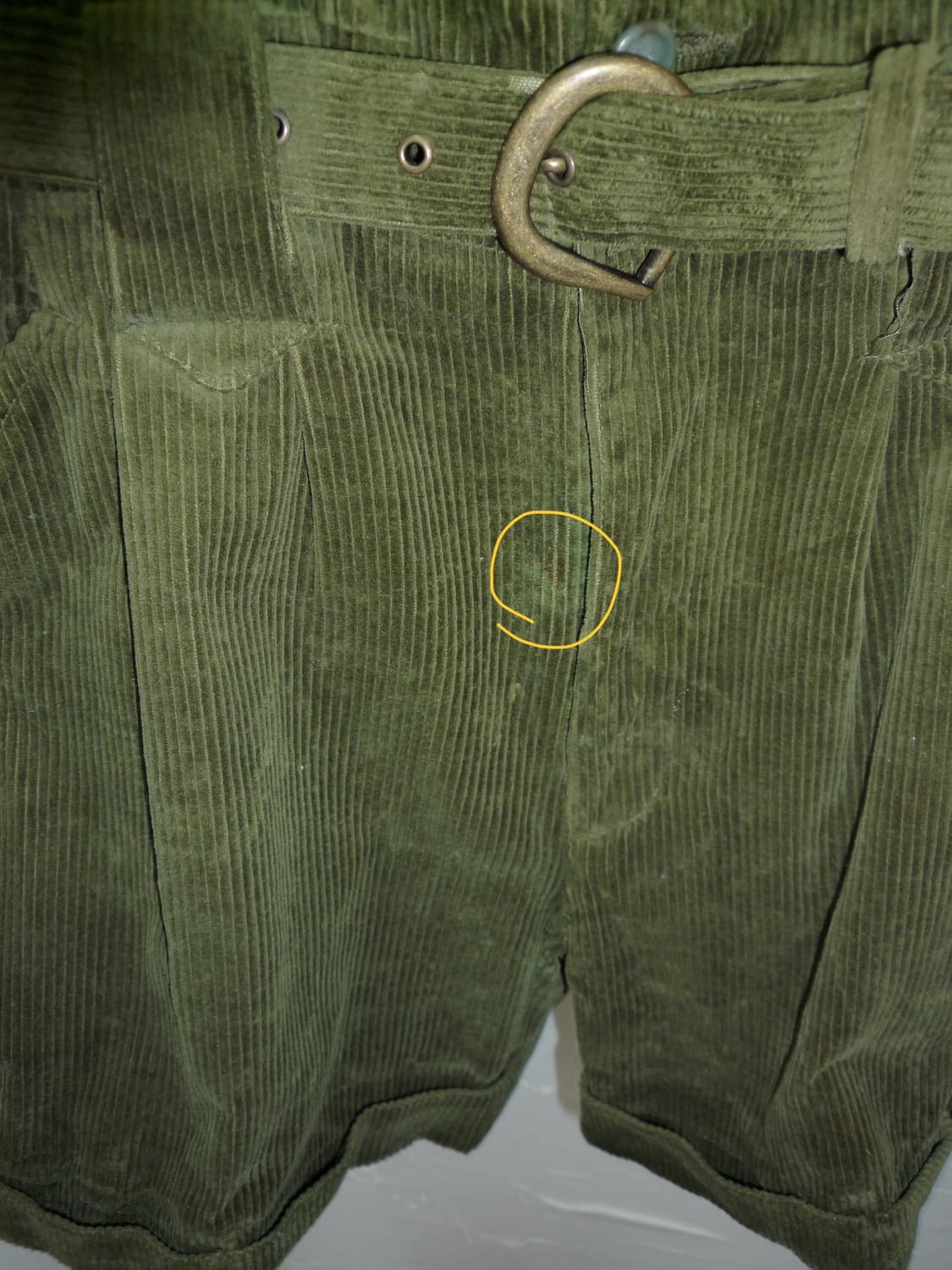 olive grove corduroy shorts 상품이미지6