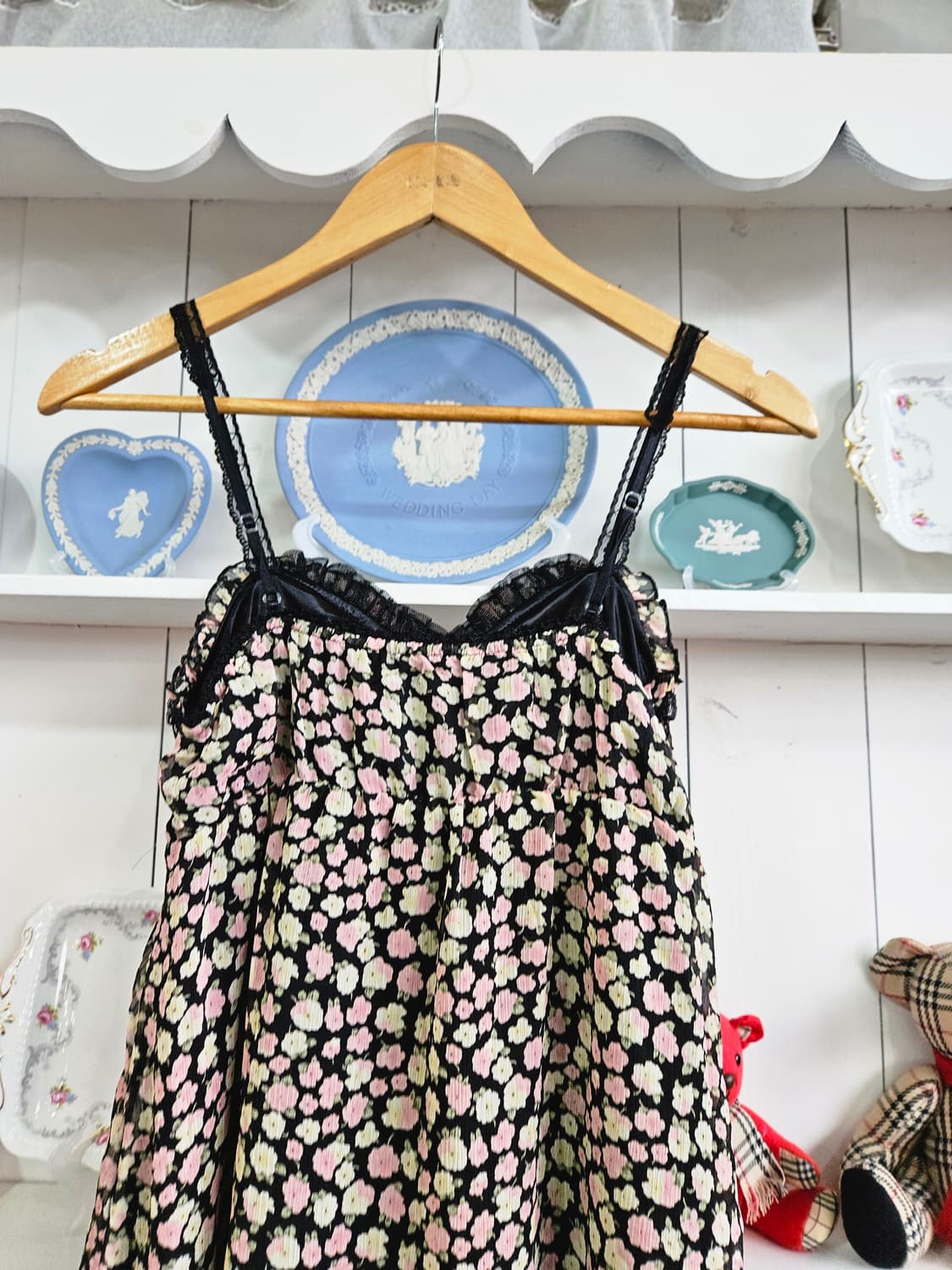 플라워 쉬폰 원피스 상품이미지7