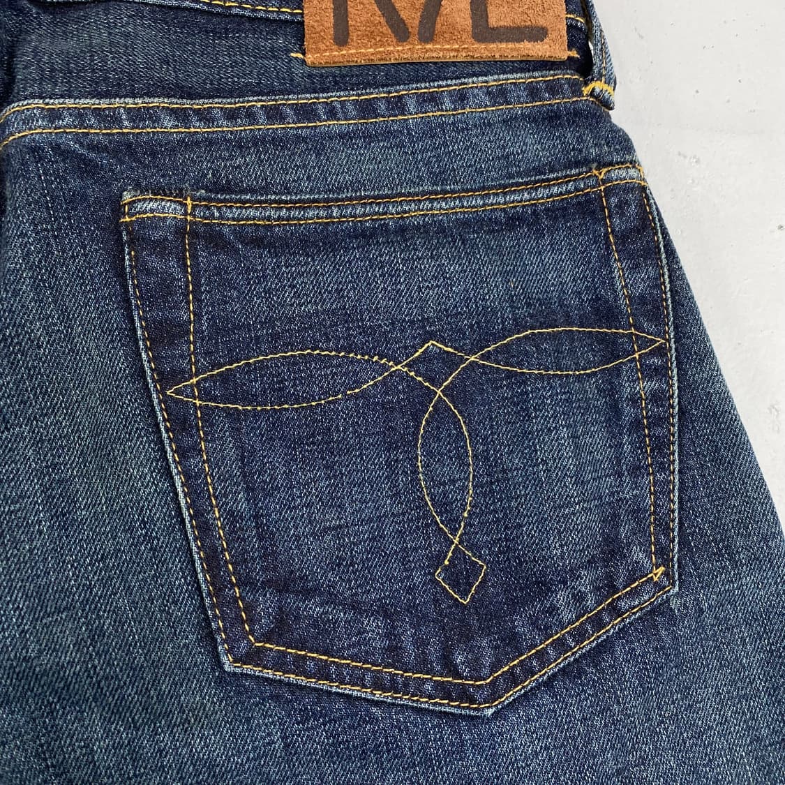 더블알엘 스티치 셀비지 데님 진 (30) 상품이미지6