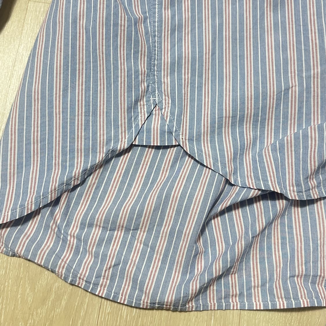 3(105) 비트앤사일런스 릴렉스핏 셔츠 블루 상품이미지5