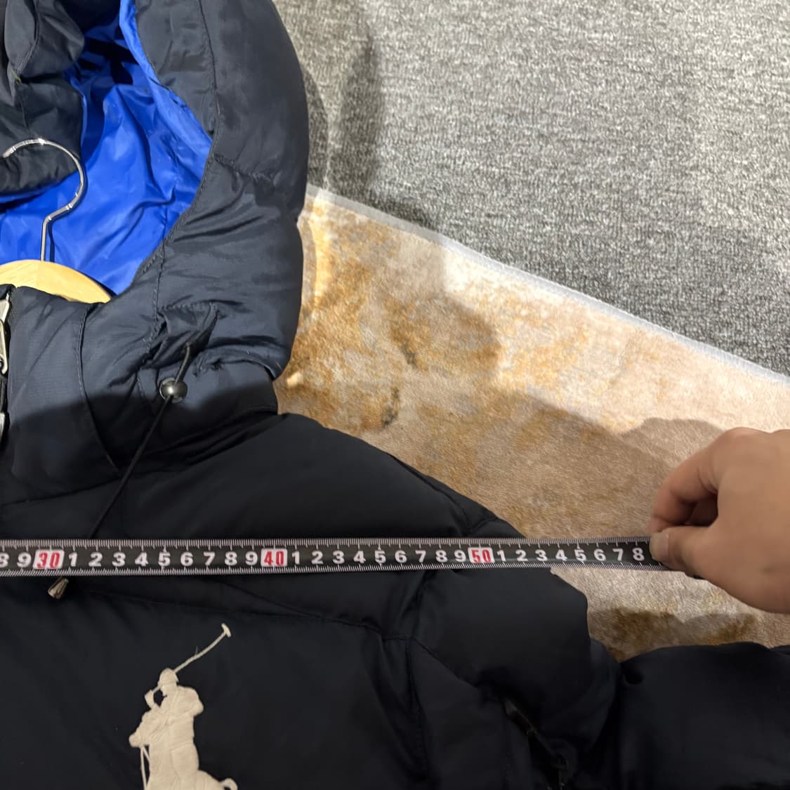 폴로 빅포니 빈티지 후드패딩 상품이미지8