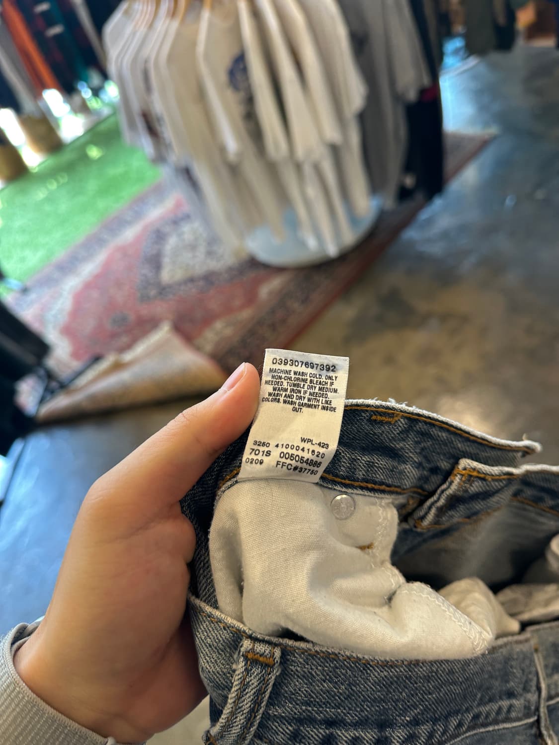 00s Levis 리바이스 505 W34 L32 상품이미지5
