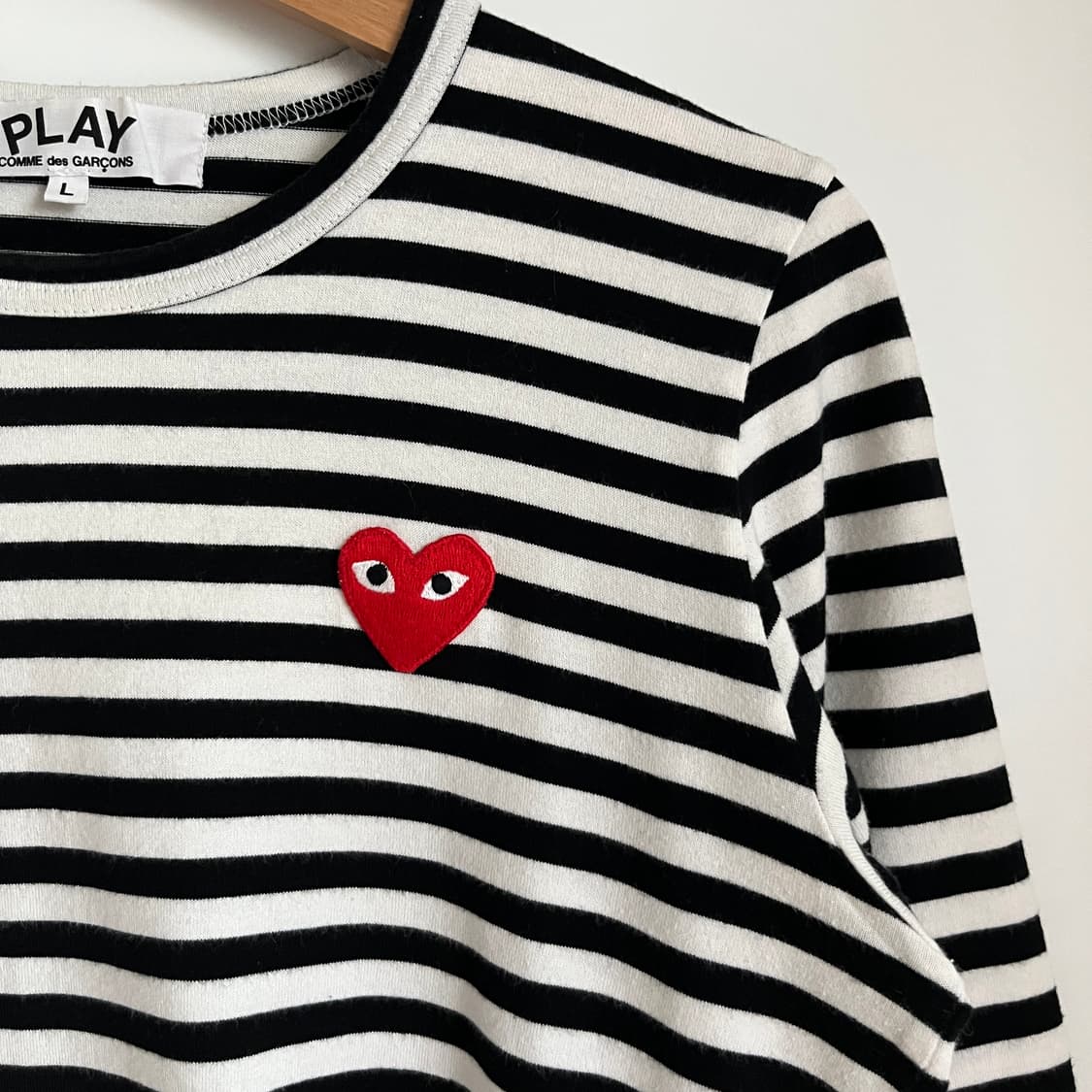 COMME DES GARCONS Stripe Long Sleeve 일본제 상품이미지6