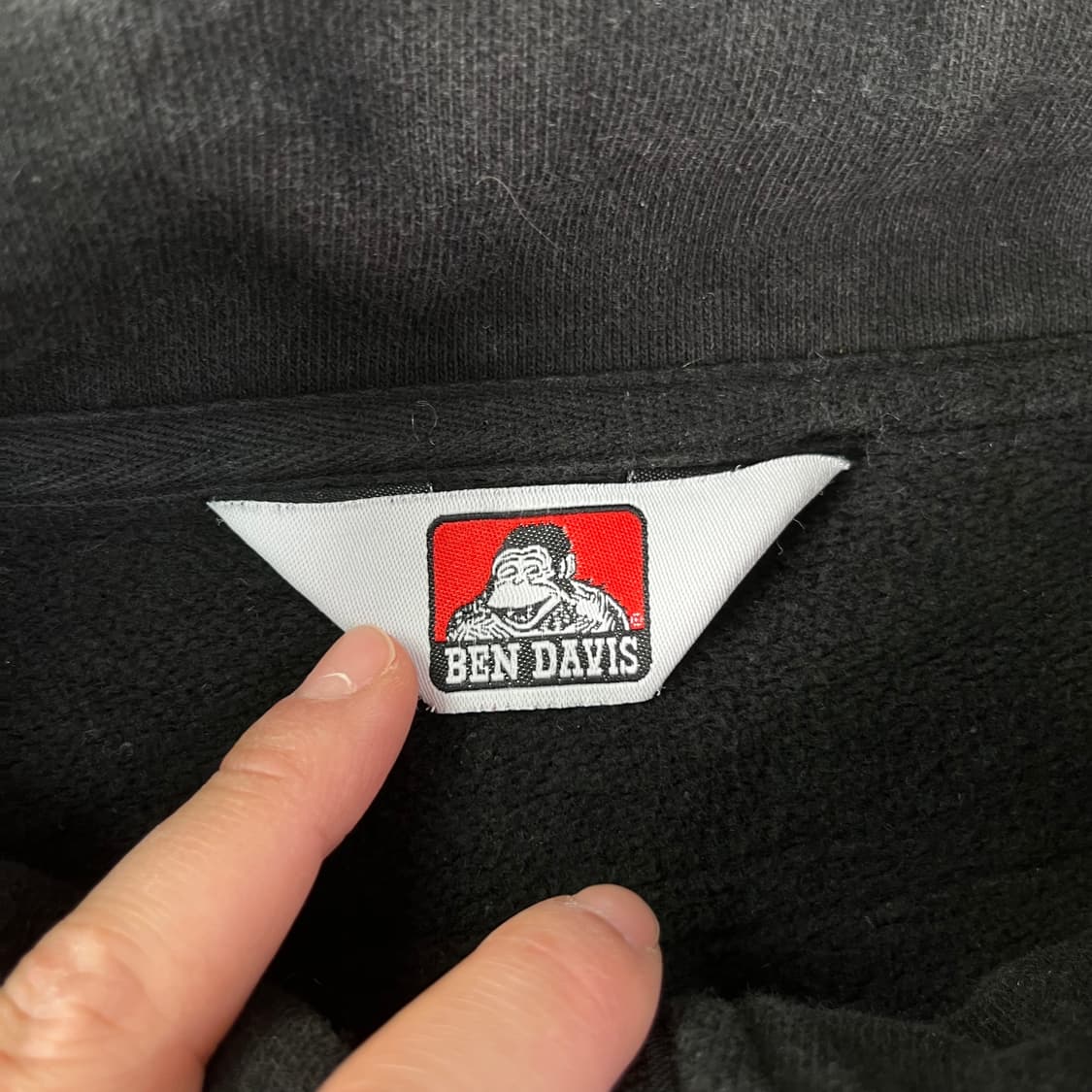 100 벤데이비스 반집업 맨투맨  상품이미지4