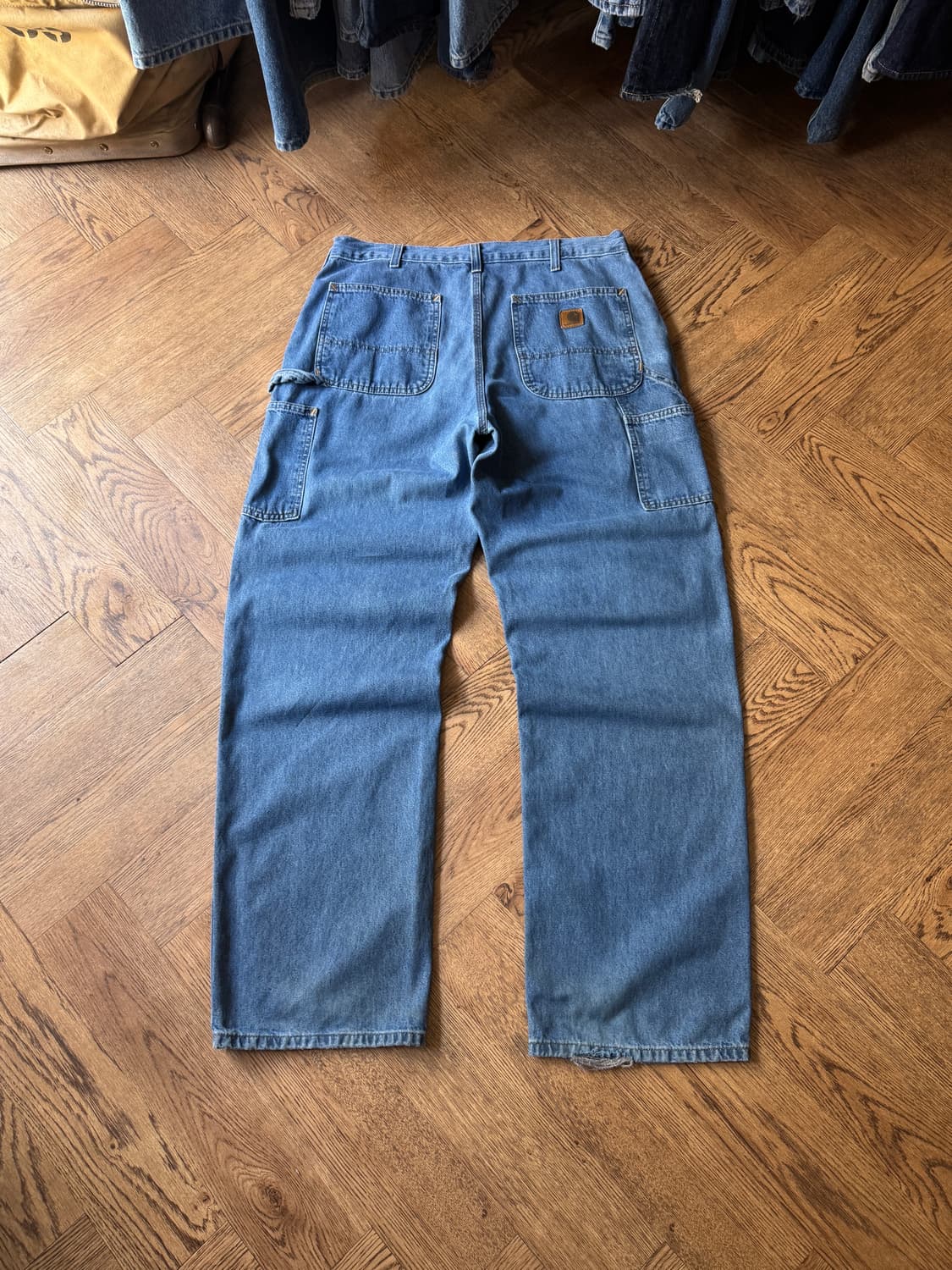 [34]칼하트 USA 싱글니 워크 데님 팬츠 상품이미지1