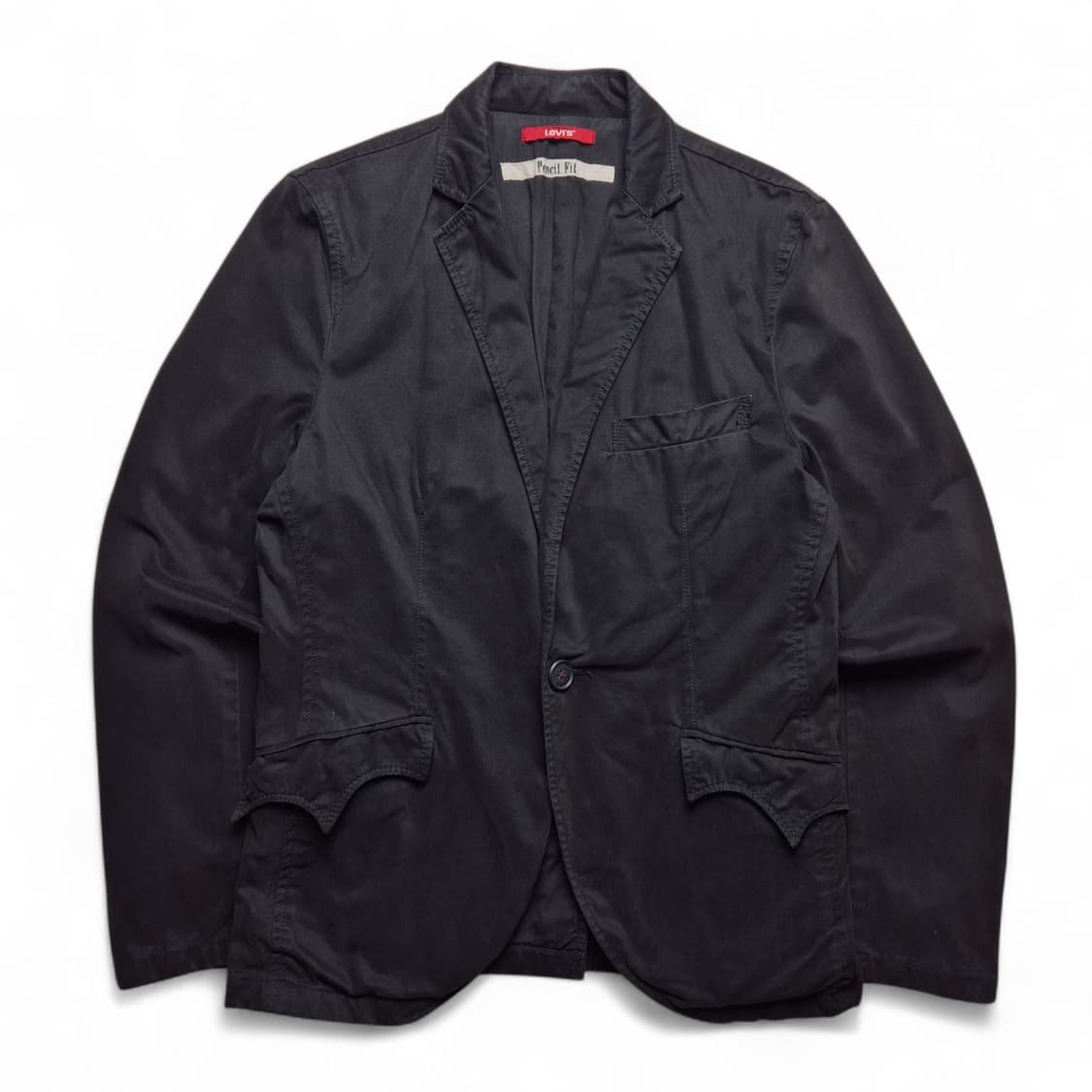 [M] 리바이스 00s 펜슬핏 코튼 블레이저 자켓 상품이미지2