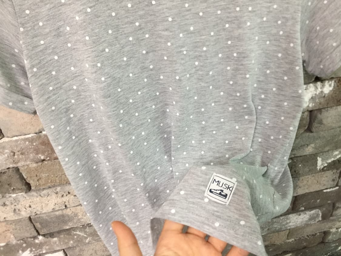 vintage dot button short T 상품이미지4