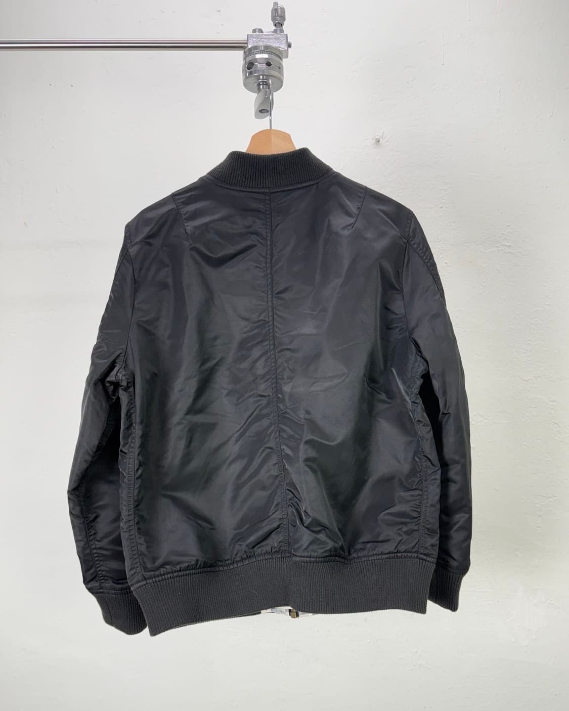 슈프림 16ss 블랙 올드 잉글리시 체커보드 로고 봄버 자켓 상품이미지7