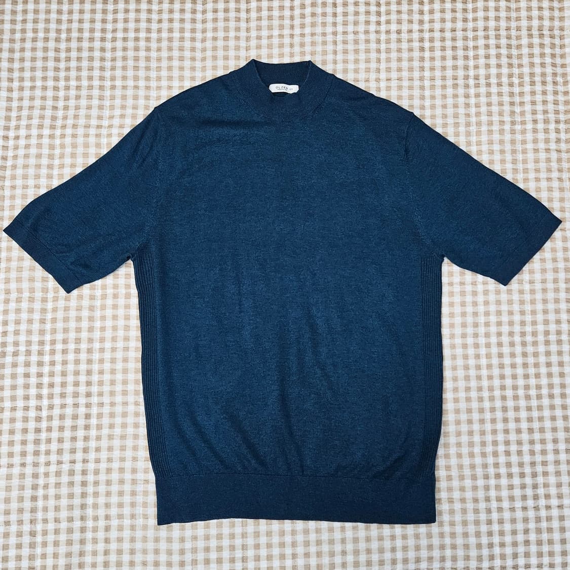 올젠 반소매 니트티 남자100 상품이미지1