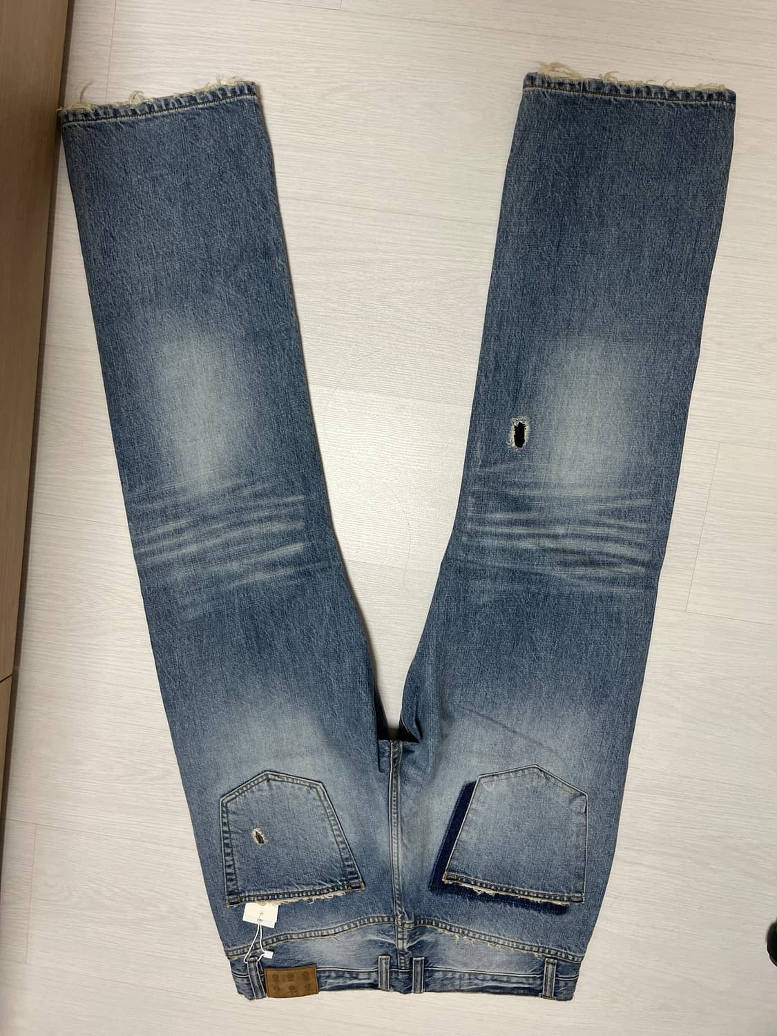 스몰스튜핏튠즈 26ss patchwork twisted denim 상품이미지4