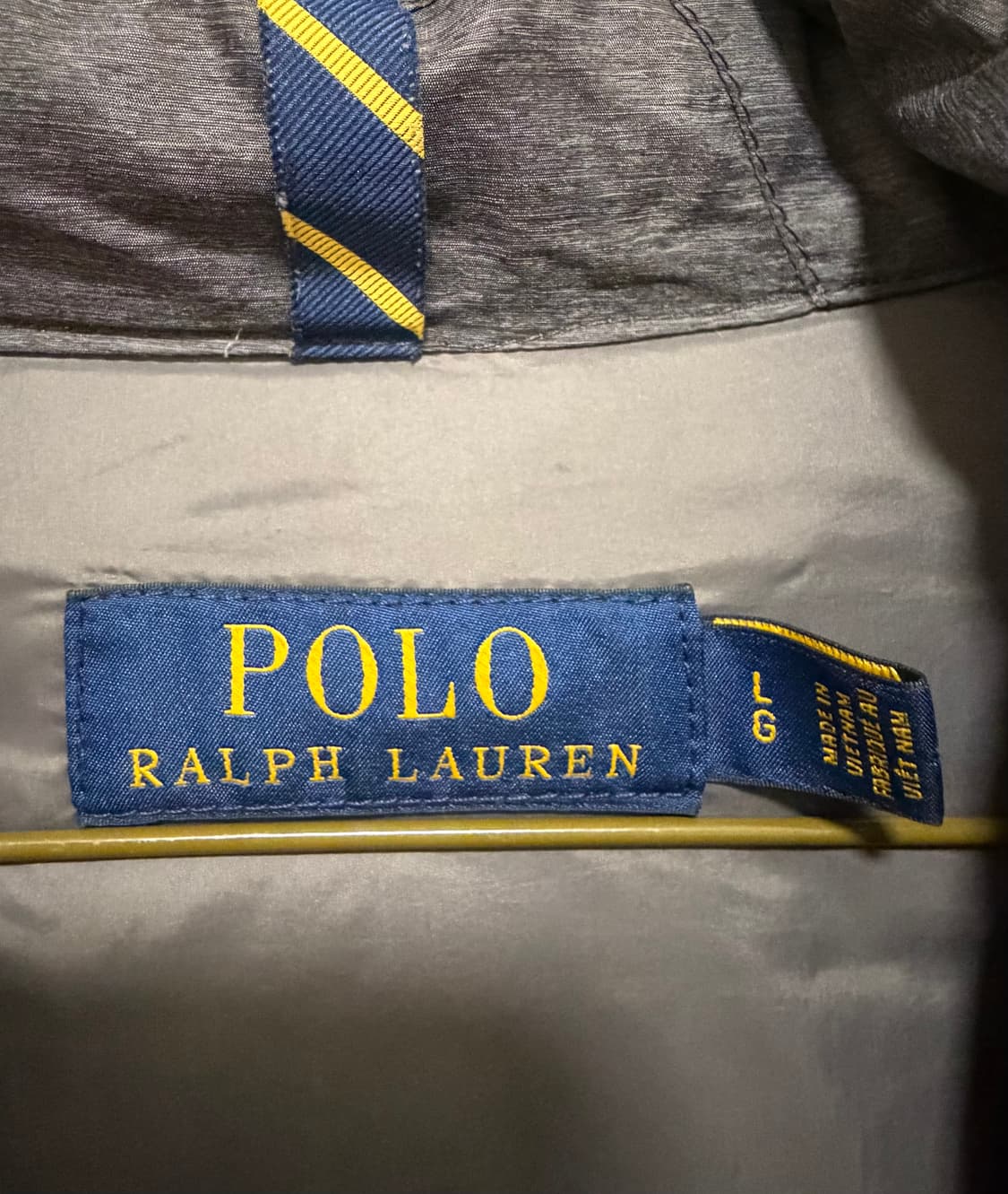 폴로 랄프로렌 그레이 경량 패딩 상품이미지6