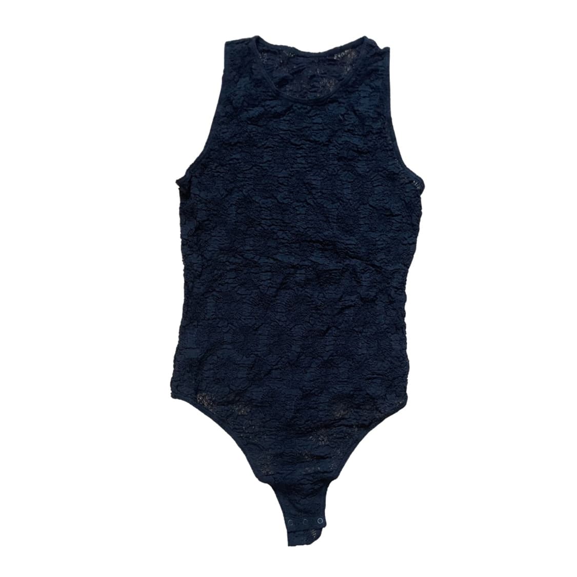 WOLFORD Black Lace Sleeves Bodysuit M 상품이미지1