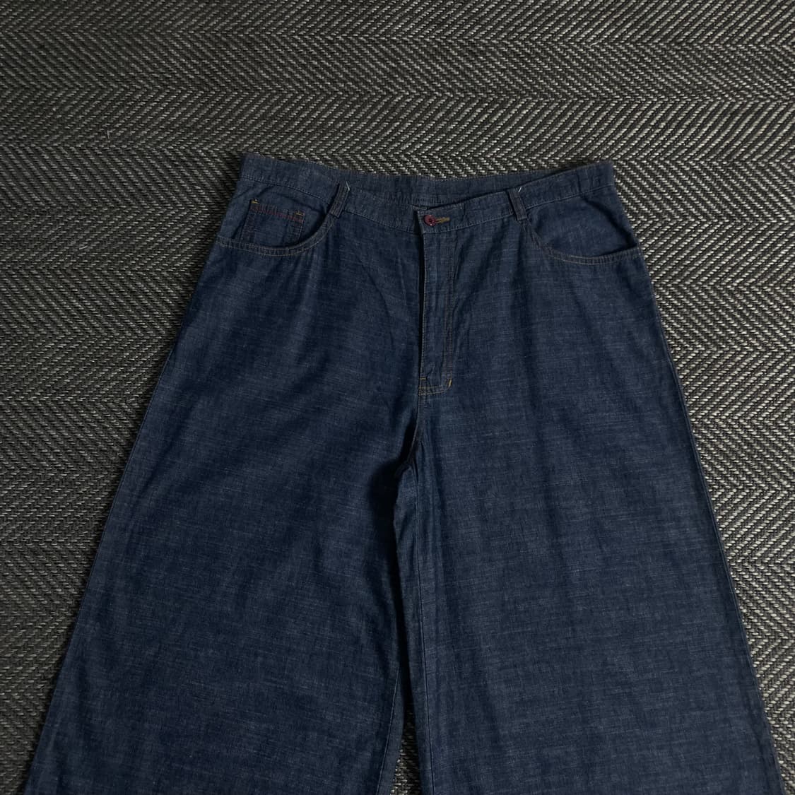 00s Y2K 빈티지 데님 버뮤다 팬츠o 3330 상품이미지3