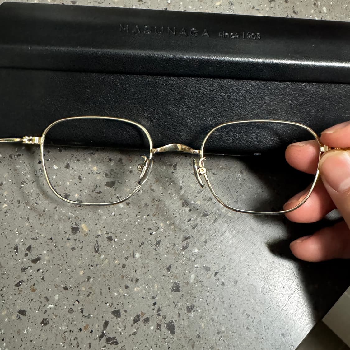 마수나가 GMS199T #11 티타늄 안경테 상품이미지6