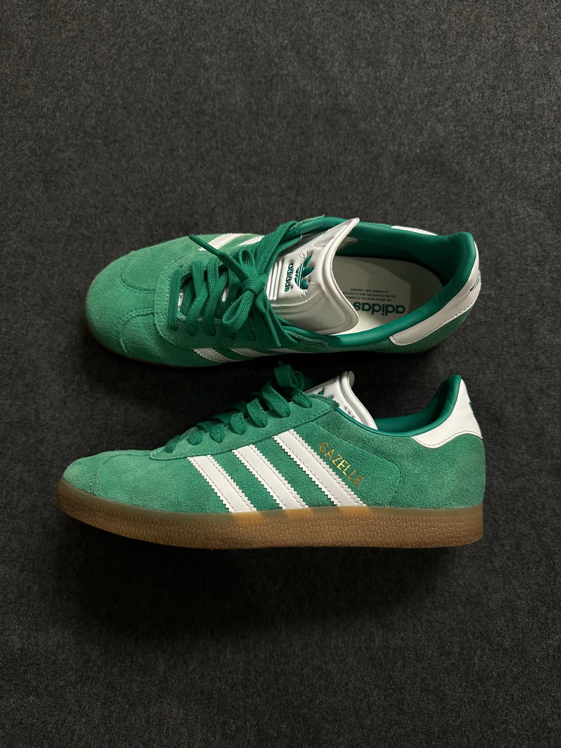 아디다스 가젤 코트 그린 클라우드 화이트 신발 상품이미지1