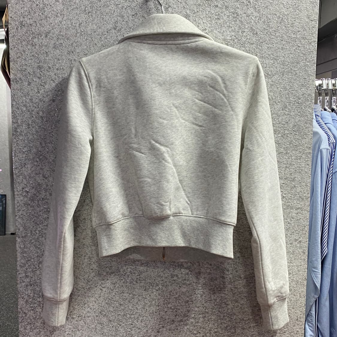 빈티지 펑크 코튼 이니셜 집업 B3867 상품이미지4