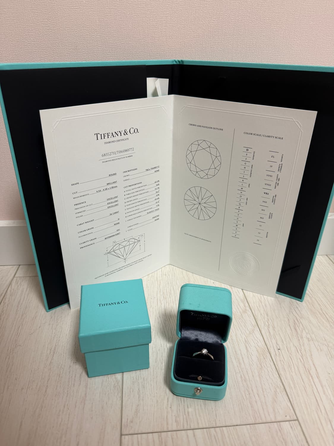 티파니앤코 반지 하모니 라운드 다이아 링  상품이미지4