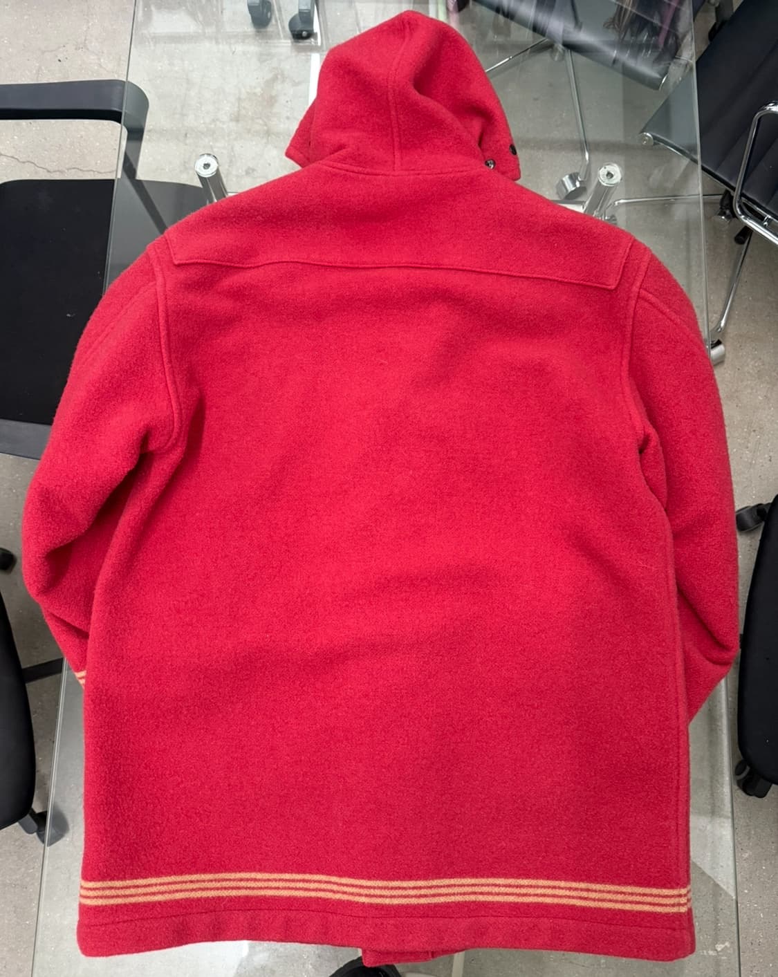 스톤아일랜드 90A/W MONTGOMERY COAT - RED 상품이미지2