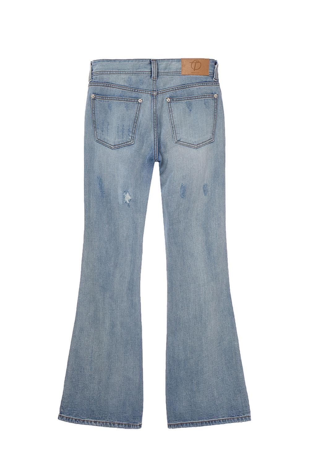 OPEN YY Damaged Bootscut Jeans_Blue 상품이미지5