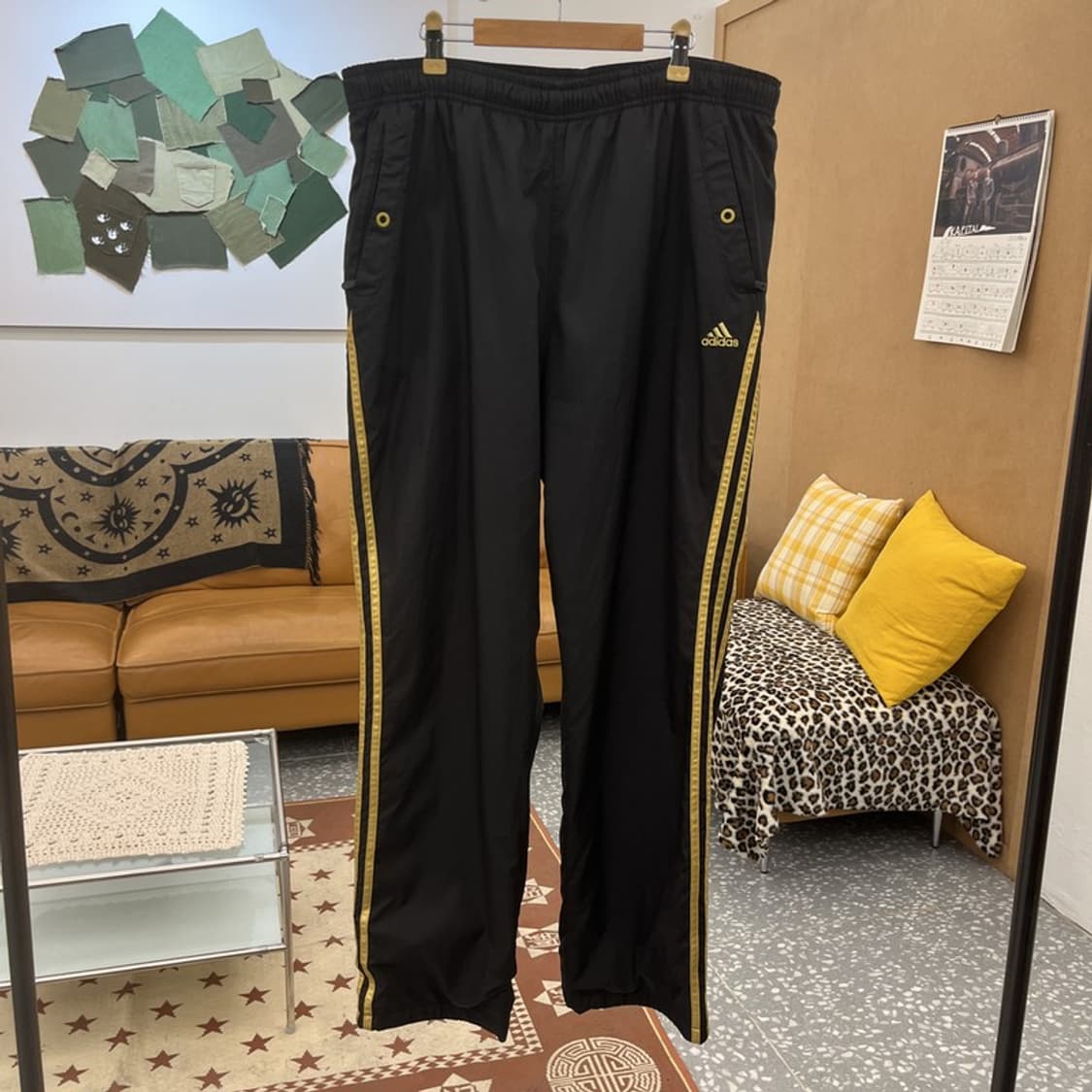 아디다스 00's 마샬아츠 검골 바람막이 트랙팬츠 110 C09884 상품이미지3