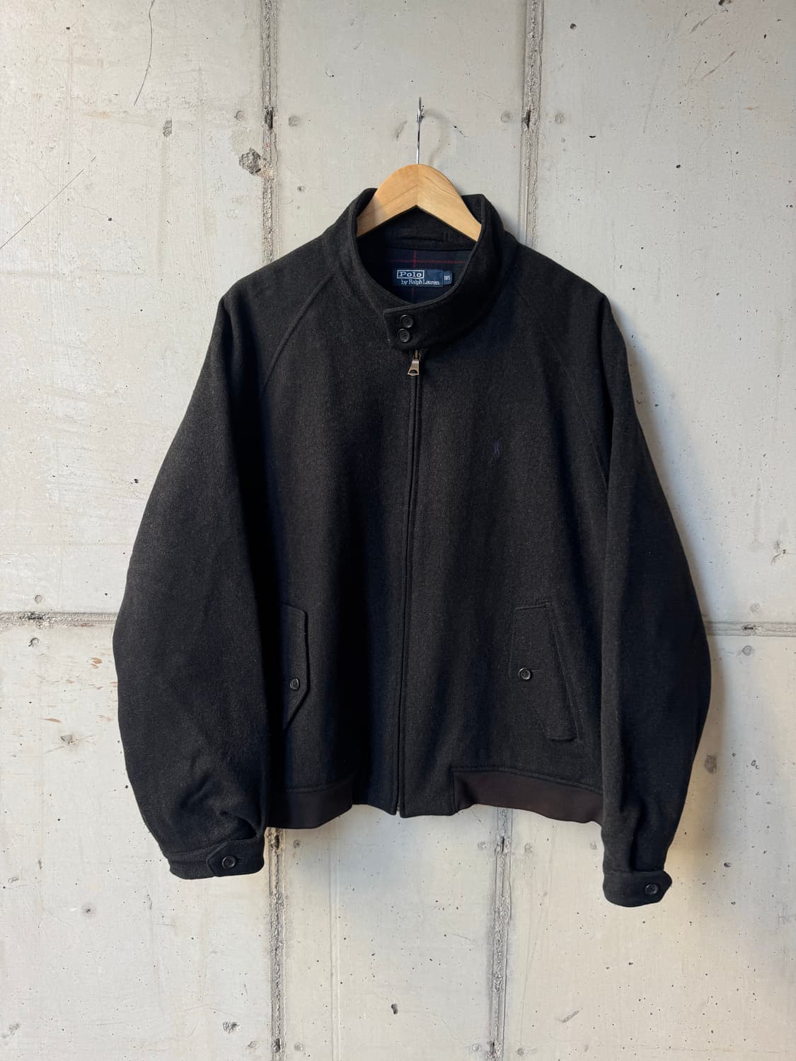 90s 폴로 랄프로렌 울 해링턴 자켓 상품이미지8