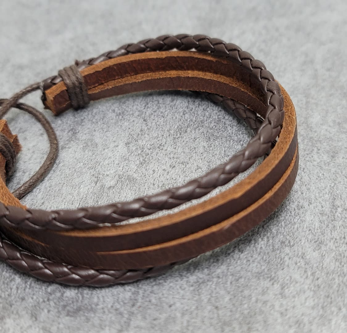 vintage leather bracelet set 상품이미지5