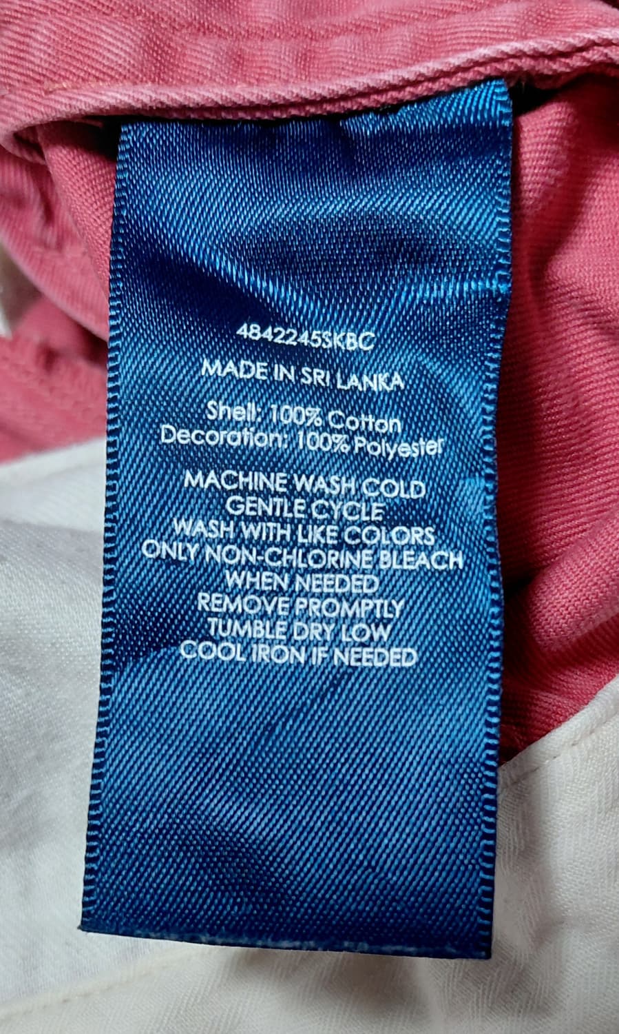 [31~32] 랄프로렌 럭비(Rugby) 스컬 자수 치노 팬츠 상품이미지7