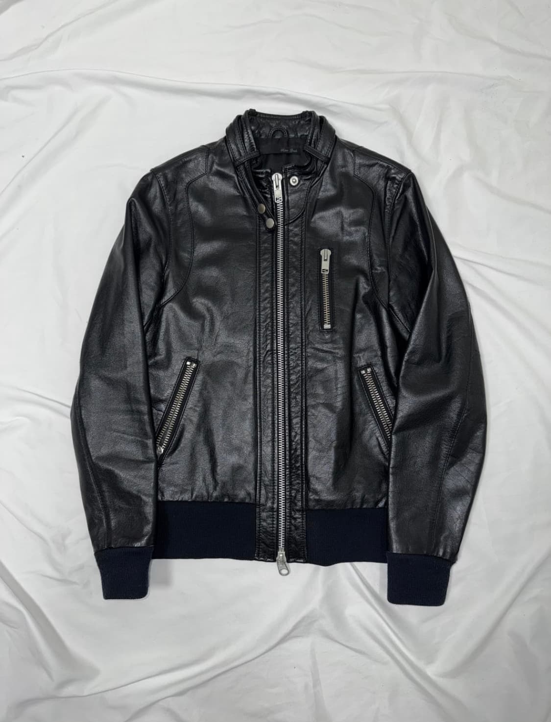 lamb skin leather jacket 상품이미지3